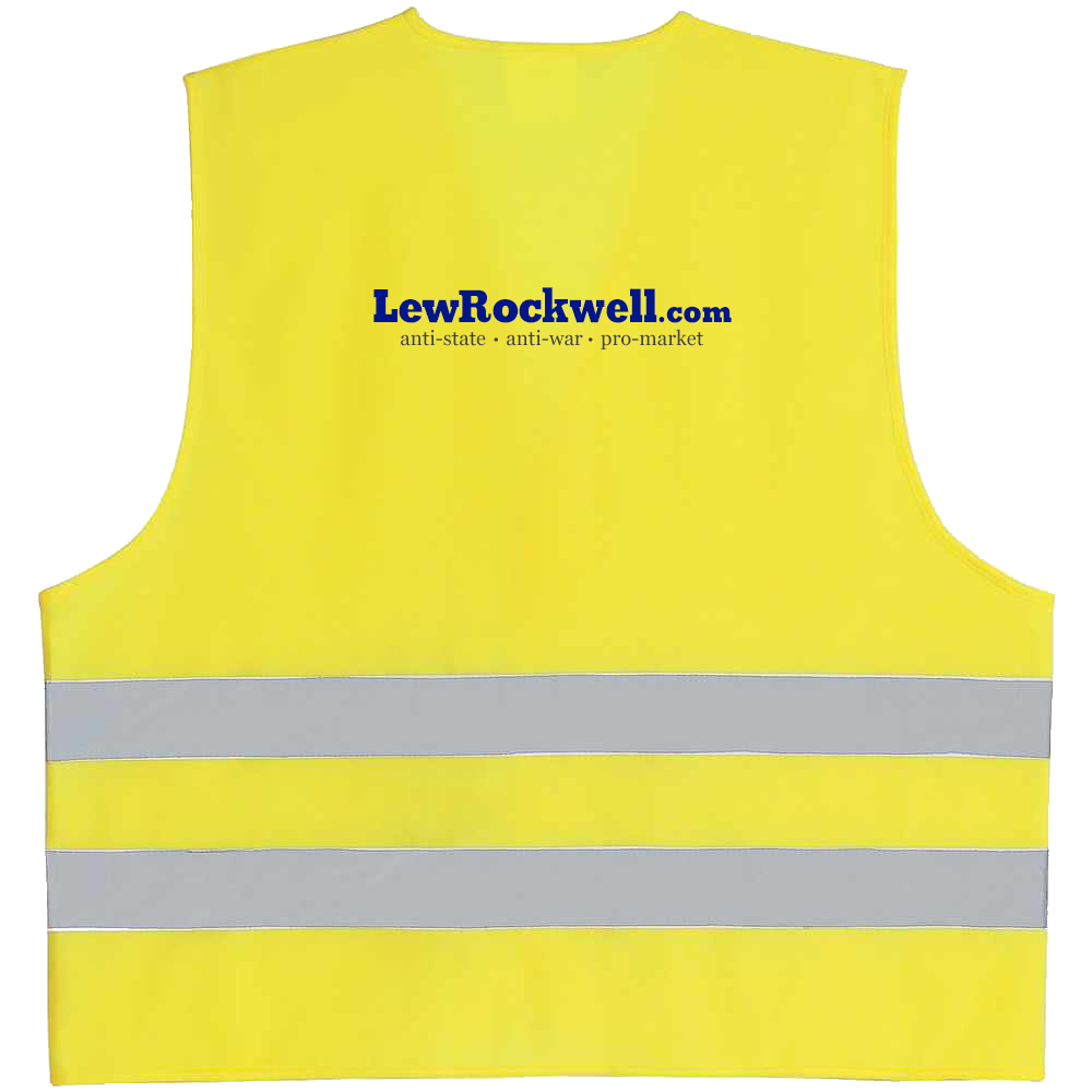 Reflective Yellow Vest with LRC Logo